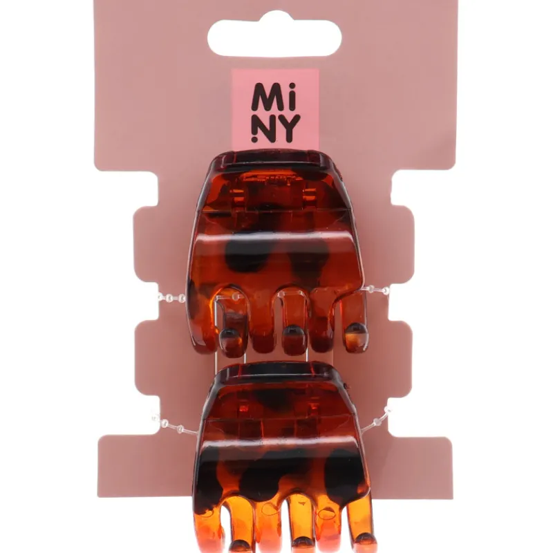 hiusklipsi-miny-2-kpl-ruskea-fJSaIkbZ-0.webp Miny Hiuskoristeet Ja Hiustenhoitovälineet^Hiusklipsi 2 Kpl Ruskea