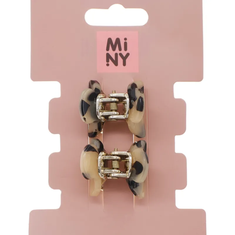 hiusklipsi-miny-2-kpl-tortoise-wsSSKiKL-0.webp Miny Hiuskoristeet Ja Hiustenhoitovälineet^Hiusklipsi 2 Kpl Tortoise