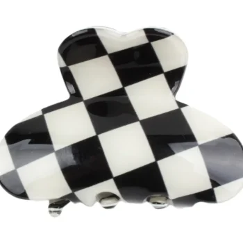 Miny Hiuskoristeet Ja Hiustenhoitovälineet^Hiusklipsi Mustavalkoinen