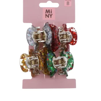 Miny Hiuskoristeet Ja Hiustenhoitovälineet^Hiusklipsit 4 Kpl Joulu