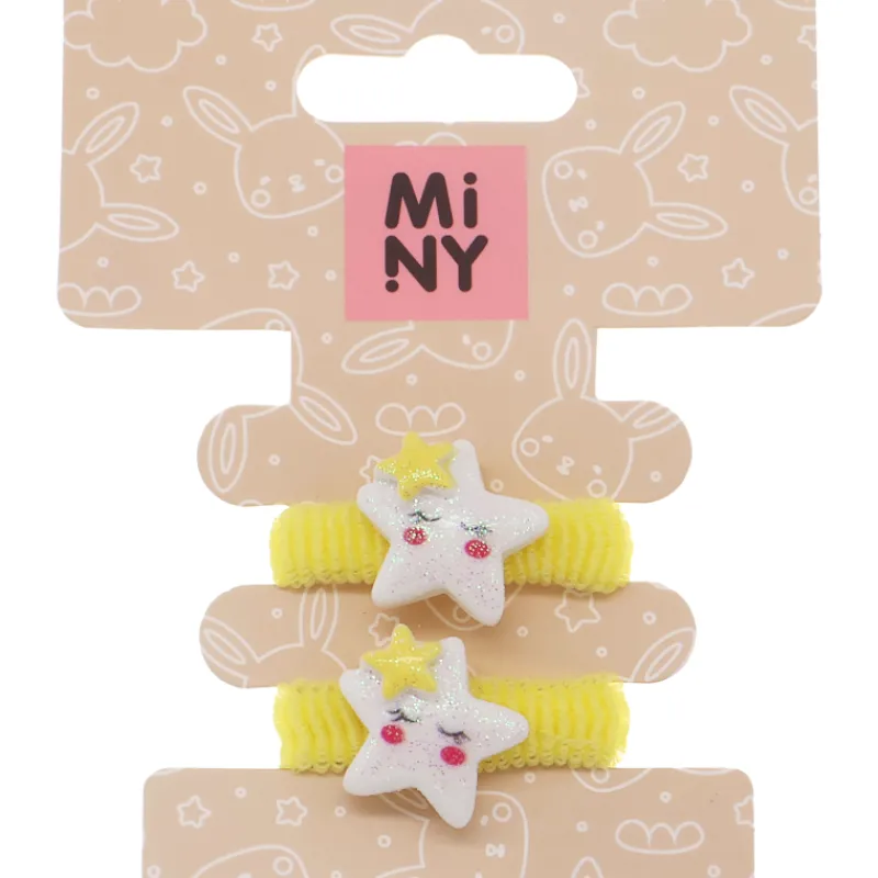 hiuslenkki-miny-2-kpl-thti-kel-rWIgybxa-0.webp Miny Hiuskoristeet Ja Hiustenhoitovälineet^Hiuslenkki 2 Kpl Tähti, Keltainen