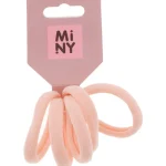 Miny Hiuskoristeet Ja Hiustenhoitovälineet^Hiuslenkki 5 Kpl Vaaleanpunainen