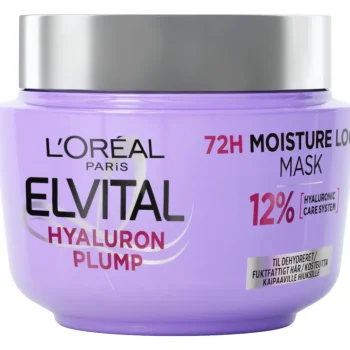 Loreal Elvital Shampoot Ja Hoitoaineet^Hiusnaamio 300 Ml Hyaluron Plump