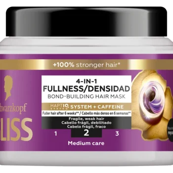 Schwarzkopf Gliss Shampoot Ja Hoitoaineet^Hiusnaamio 400 Ml Full Hair Wonder