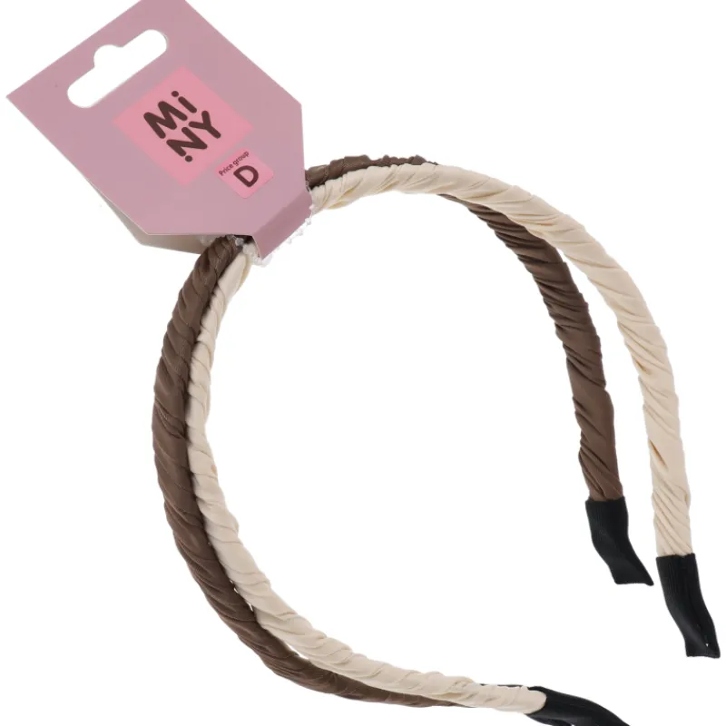 hiuspanta-miny-2-kpl-valkoinen-fQfPFOSw-0.webp Miny Hiuskoristeet Ja Hiustenhoitovälineet^Hiuspanta 2 Kpl Valkoinen, Ruskea