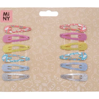 Miny Hiuskoristeet Ja Hiustenhoitovälineet-Hiuspinni 12 Kpl Moniväri