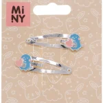 Miny Hiuskoristeet Ja Hiustenhoitovälineet^Hiuspinni 2 Kpl Hopeanvärinen/sin