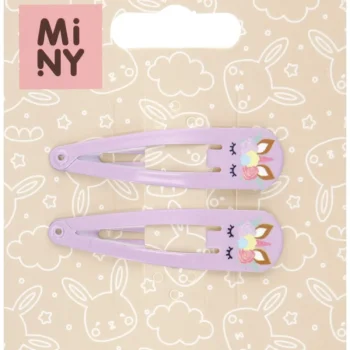 Miny Hiuskoristeet Ja Hiustenhoitovälineet^Hiuspinni 2 Kpl Lila
