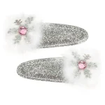 Miny Hiuskoristeet Ja Hiustenhoitovälineet^Hiuspinni 2 Kpl Lumihiutale