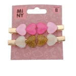 Miny Hiuskoristeet Ja Hiustenhoitovälineet^Hiuspinni 4 Kpl Sydän