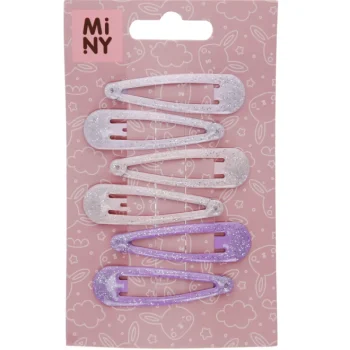 Miny Hiuskoristeet Ja Hiustenhoitovälineet^Hiuspinni 6 Kpl Glitter