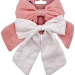 Miny Hiuskoristeet Ja Hiustenhoitovälineet^Hiuspinni Iso Rusetti 2 Kpl/pkt