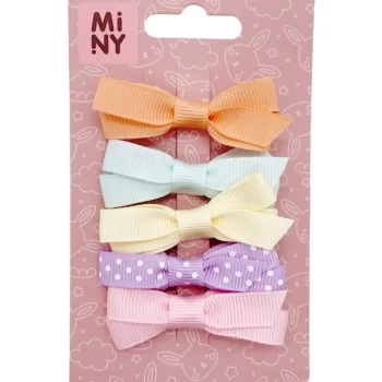 Miny Hiuskoristeet Ja Hiustenhoitovälineet^Hiuspinni Rusetti 5 Kpl/pkt