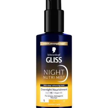 Gliss Shampoot Ja Hoitoaineet^Hiustenhoitosuihke 100 Ml Overnight Oil Mist