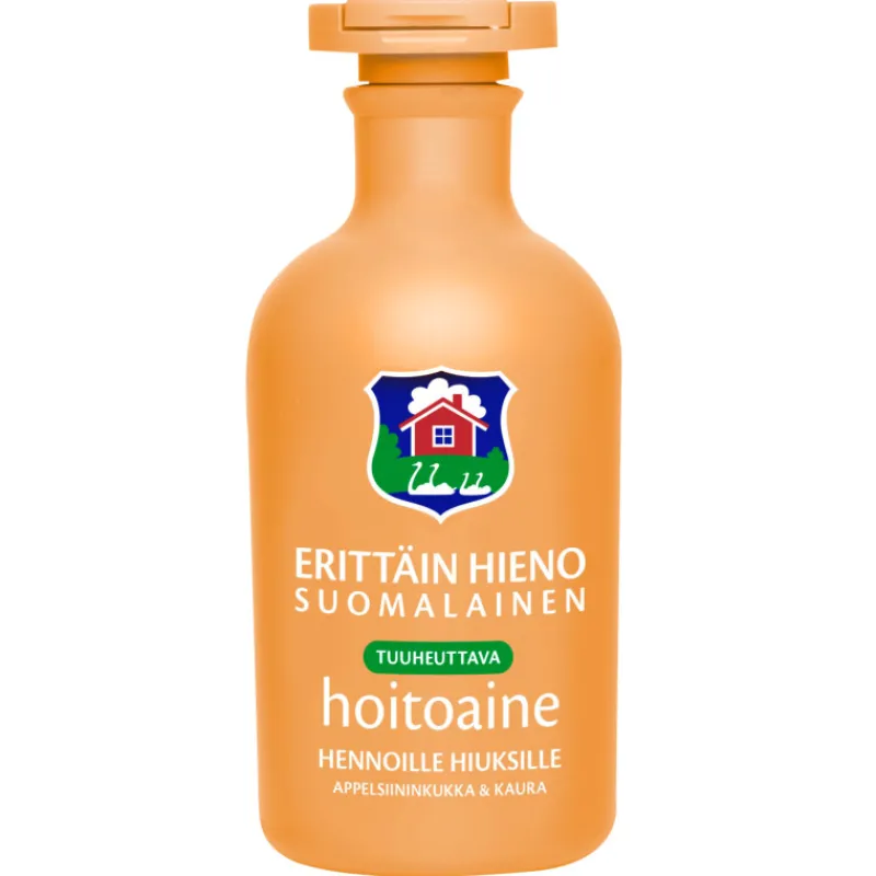hoitoaine-erittin-hieno-suomal-hEkaMpdk-0.webp Erittäin Hieno Suomalainen Shampoot Ja Hoitoaineet^Hoitoaine 300 Ml Appelsiininkukka-vehnä
