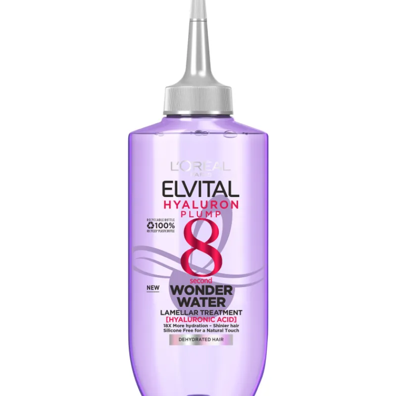 hoitoaine-loreal-elvital-200-m-NbUszhaK-0.webp Loreal Elvital Shampoot Ja Hoitoaineet^Hoitoaine 200 Ml Hyalruon Plum Wonder Water