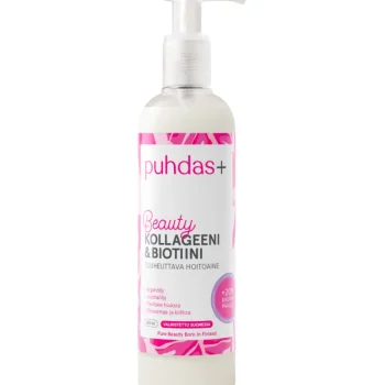 Puhdas+ Luonnonkosmetiikka-Hoitoaine 240 Ml Beauty Kollageeni & Biotiini