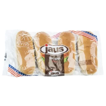 Jaus Leivät^Hot Dog Sämpylä 4 Kpl 250 G