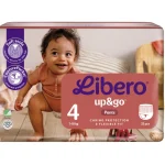 Libero Vaipat Ja Puhdistuspyyhkeet^Housuvaippa 33 Kpl Up&Go 4, 7-10 Kg