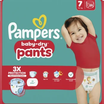 Pampers Vaipat Ja Puhdistuspyyhkeet^Housuvaippa 29 Kpl Baby Dry 7 15+ Kg