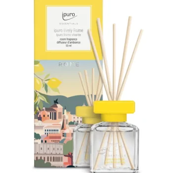 Ipuro Kynttilänjalat Ja Kynttilät-Huonetuoksu 50 Ml Lively Rome