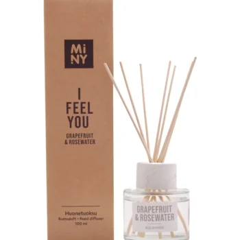 Miny Kynttilänjalat Ja Kynttilät-Huonetuoksu 100ml Grapefruit & Rosewater