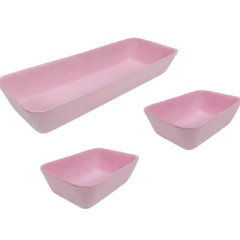 Miny Sisustuskorit-Huopalaatikkosetti Vaaleanpunainen