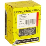 Koskensaaren Tehtaat Naulat Ja Ruuvit-Huopanaula 25 X 2,8 1 Kg Kuumasinkitty