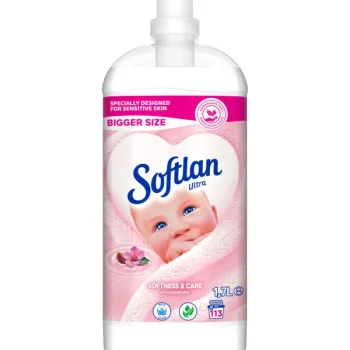 Softlan Pyykinpesu- Ja Huuhteluaineet^Huuhteluaine 1,7 L Ultra Softness & Care