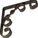 Pisla Hyllyjärjestelmät-Hyllynkannatin 200 X 200 Mm, Musta