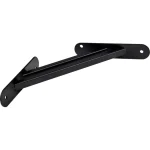 Hyllyjärjestelmät-Hyllynkannatin Nemo 165 X 165 Mm, Musta