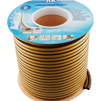 Rk Teipit-Ikkuna- Ja Ovitiiviste EPDM D-profiili Ruskea 100 M