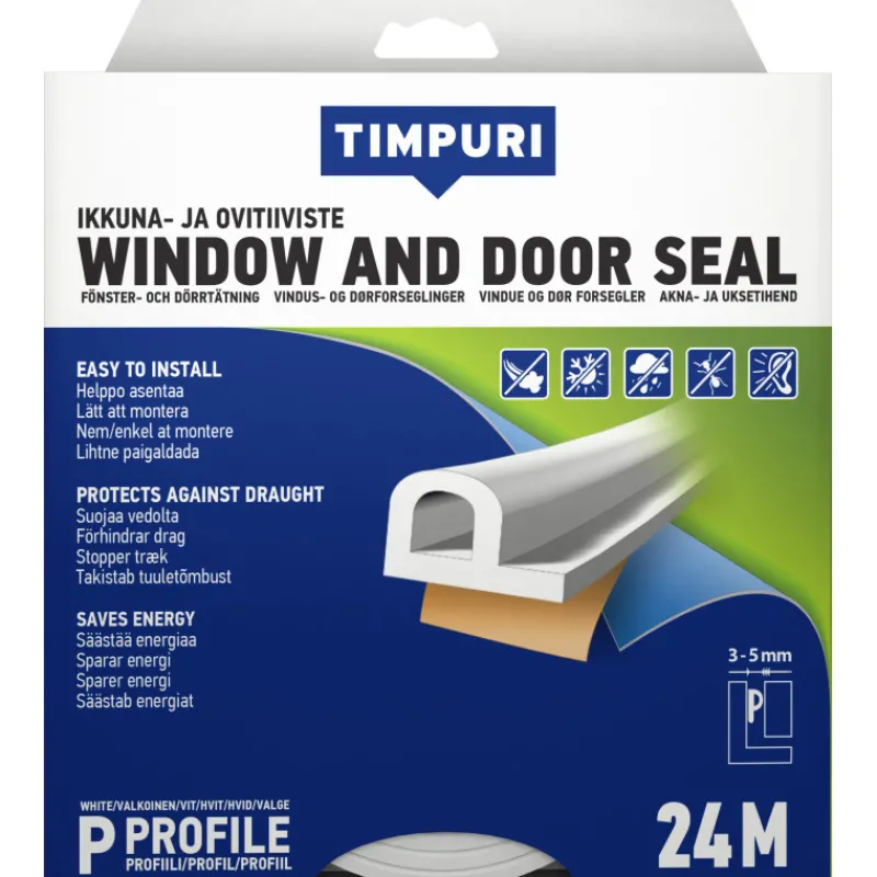ikkuna-ja-ovitiiviste-p-profi-crPHVCGz-0.webp Timpuri Teipit-Ikkuna- Ja Ovitiiviste P-profiili, 24 M Valkoinen