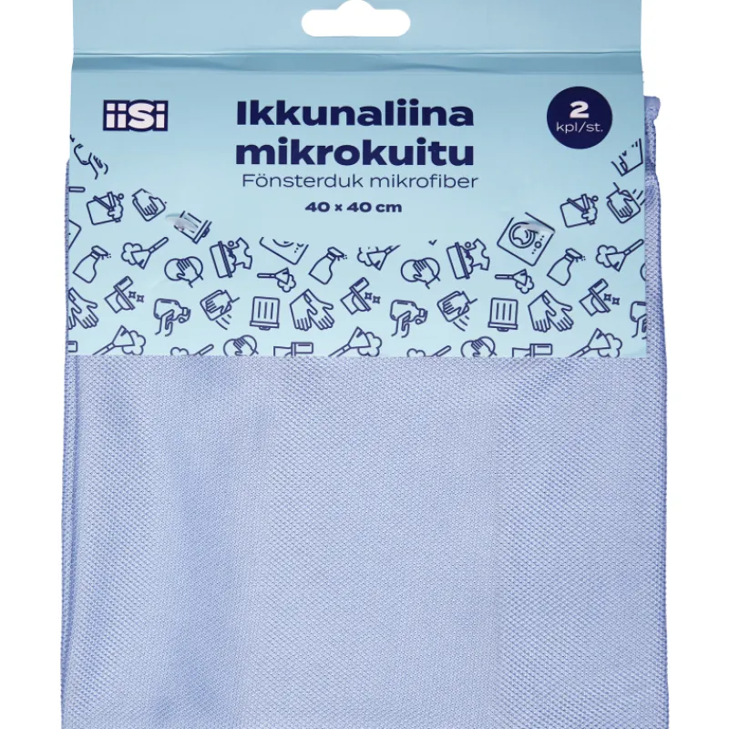 ikkunaliina-iisi-2-kpl-cyIcyMEf-0.webp Iisi Siivousvälineet^Ikkunaliina 2 Kpl