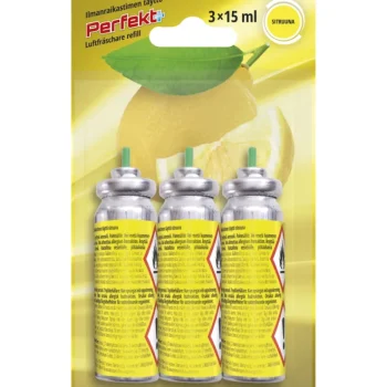 Perfekt+ Kodin Puhdistusaineet Ja Ilmanraikastimet^Ilmanraikastimen Täyttö 3 X 15 Ml Sitruuna