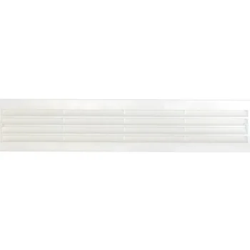 Pisla LVI-Ilmanvaihtosäleikkö Oveen MV430/2 Valk