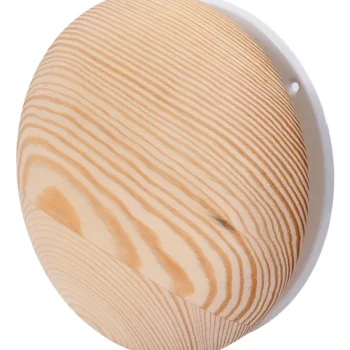 Europlast LVI-Ilmanvaihtoventtiili KD 125 Mm Puukannella Metallirunko Valkoinen