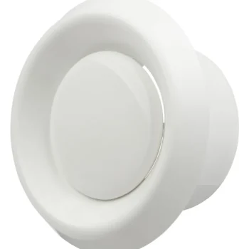 Europlast LVI-Ilmanvaihtoventtiili VD 100 Mm Muovi Valkoinen