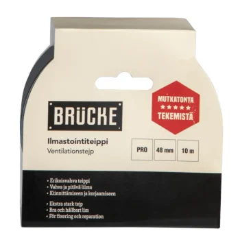 Brücke Teipit-Ilmastointiteippi Vahva 48 Mm X 10 M