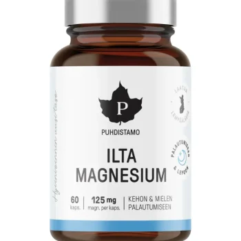 Puhdistamo Terveysravinteet Ja -valmisteet^Ilta Magnesium 60 Kpl