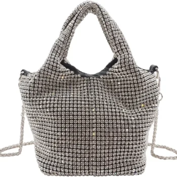 Miny Naisten Asusteet-Iltalaukku Glitter Hopea