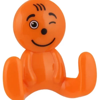 Pisla Ripustus-Imukuppikoukku Smiley, Oranssi