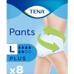 Tena Intiimihygieniasuojat^Inkontinenssihousut 8 Kpl Plus Large