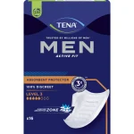 Tena Intiimihygieniasuojat^Inkontinenssisuoja Men 16 Kpl Active Fit L3