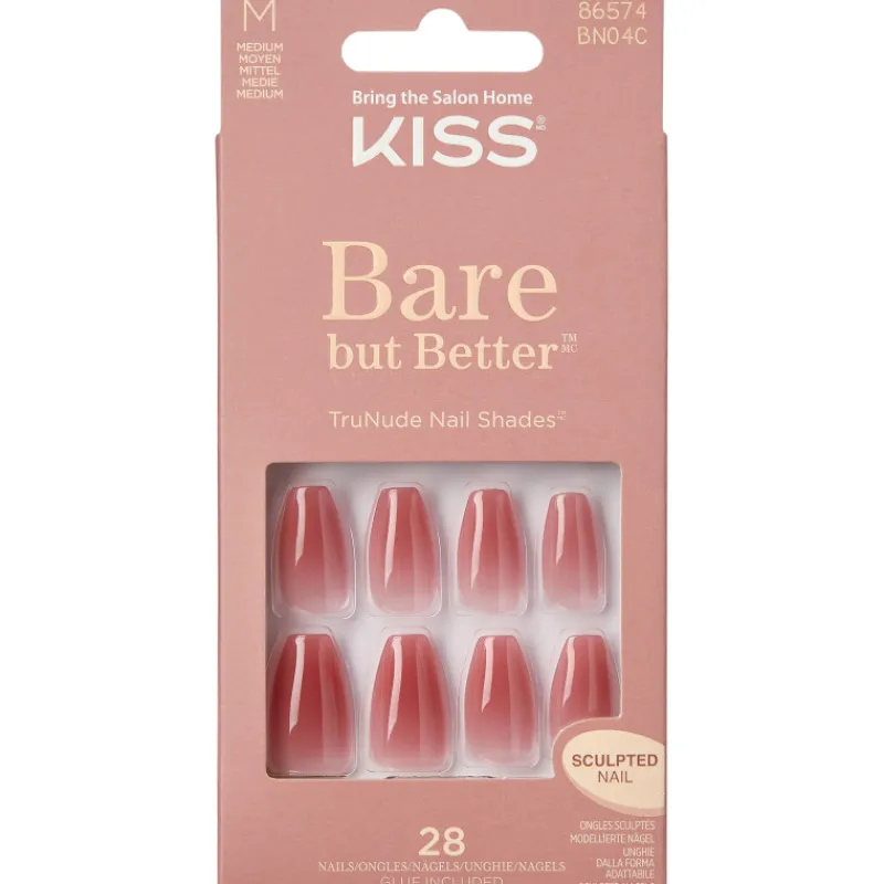 irtokynnet-kiss-bare-but-bette-HWGKAUPQ-0.webp Kiss Kynsikosmetiikka^Irtokynnet Bare But Better Nude