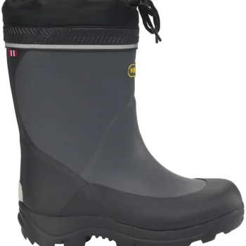 Viking Lasten Kengät-Isompien Lasten Kumisaappaat Storm Jr Lämmin Vuori Tummanharmaa