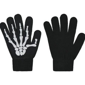 Noixx Lasten Asusteet-Isompien Lasten Neulesormikkaat Skeleton Heijastava