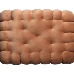 Miny Sisustustyynyt Ja Huovat-Istuintyyny Sametti Ruskea