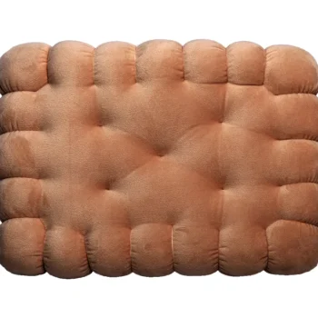 Miny Sisustustyynyt Ja Huovat-Istuintyyny Sametti Ruskea