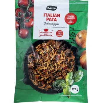 Priima Pata-ainekset^Italianpata 175 G Tumma Pasta